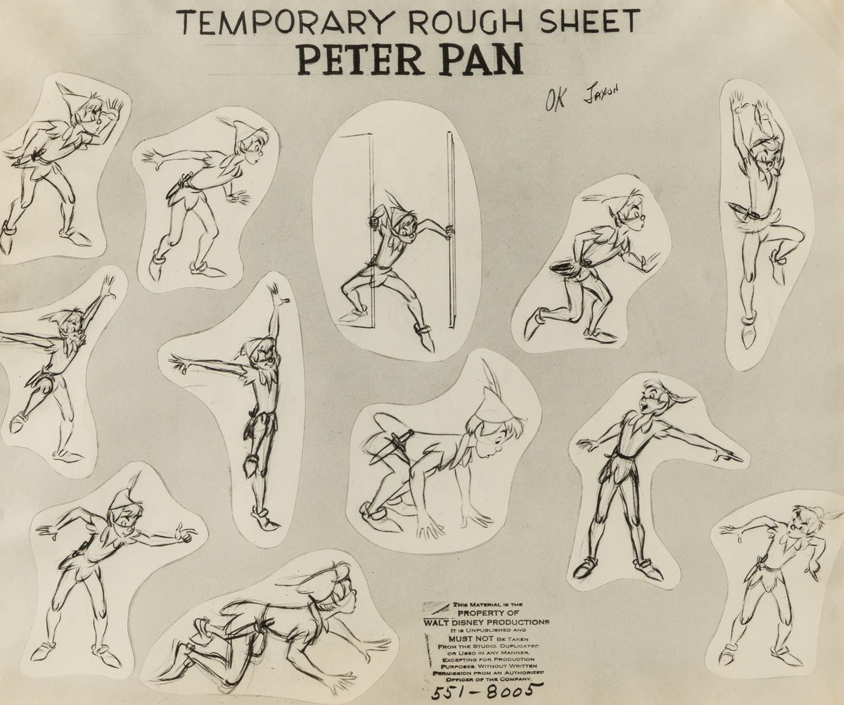 VIN ORI POR 27401 31 Peter Pan (2) Model Sheet