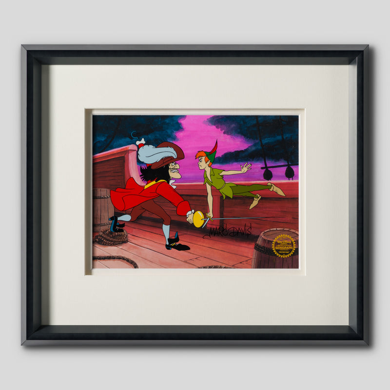 VIN ORI POR 27413 Peter Pan Captain Hook (9) Sericel 1