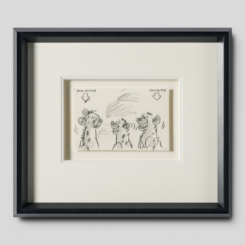 VIN ORI POR 27544 1 Shenzi, Banzai Ed Storyboard