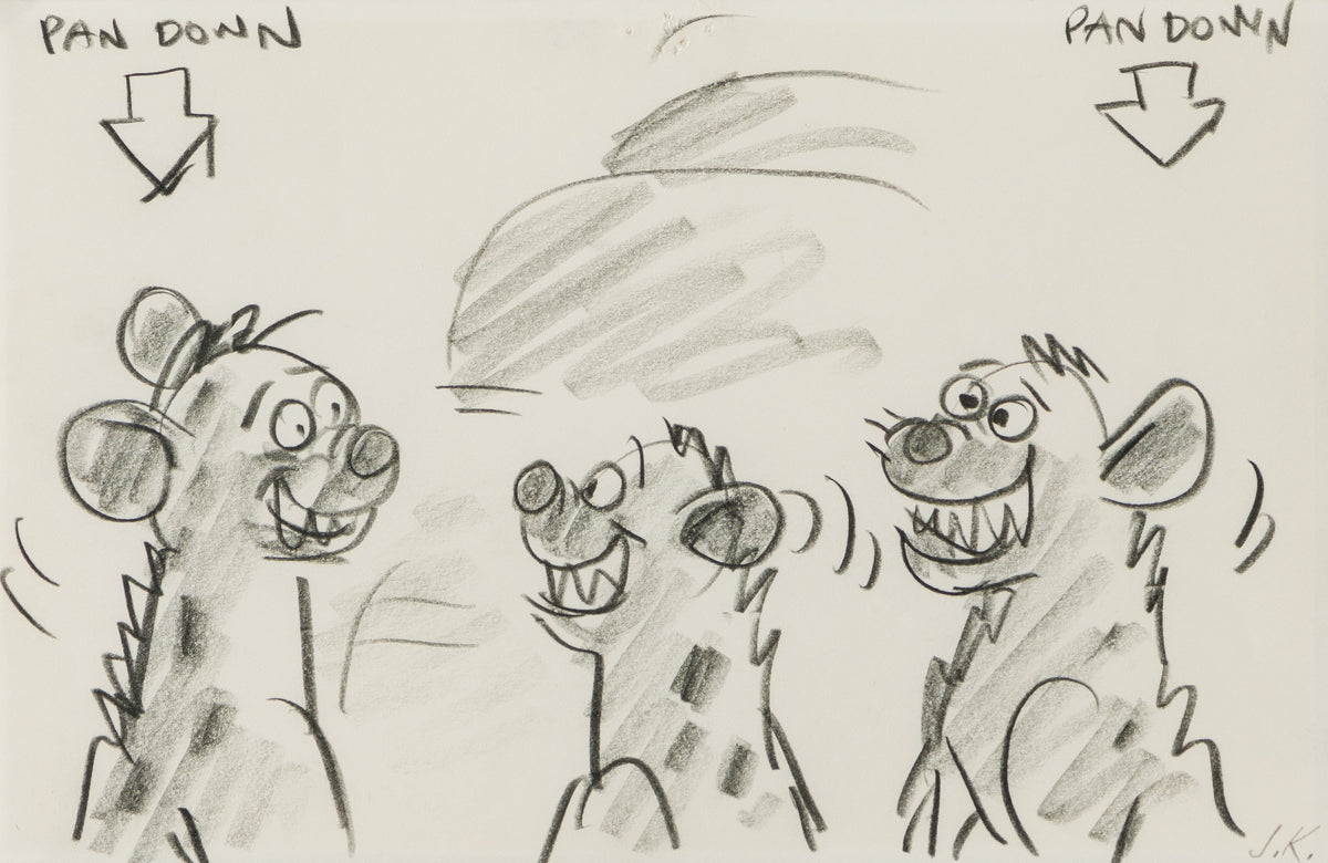 VIN ORI POR 27544 31 Shenzi, Banzai Ed Storyboard