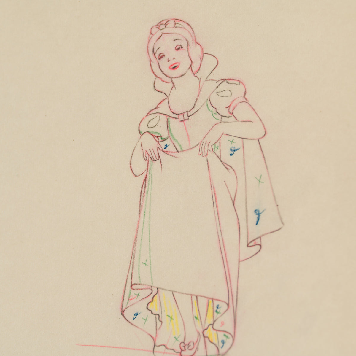 VIN ORI POR 27567 4 Snow White #45 OPD