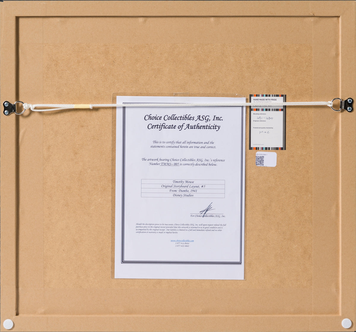 VIN ORI POR 27581 7 Timothy Mouse #5 Layout Drawing