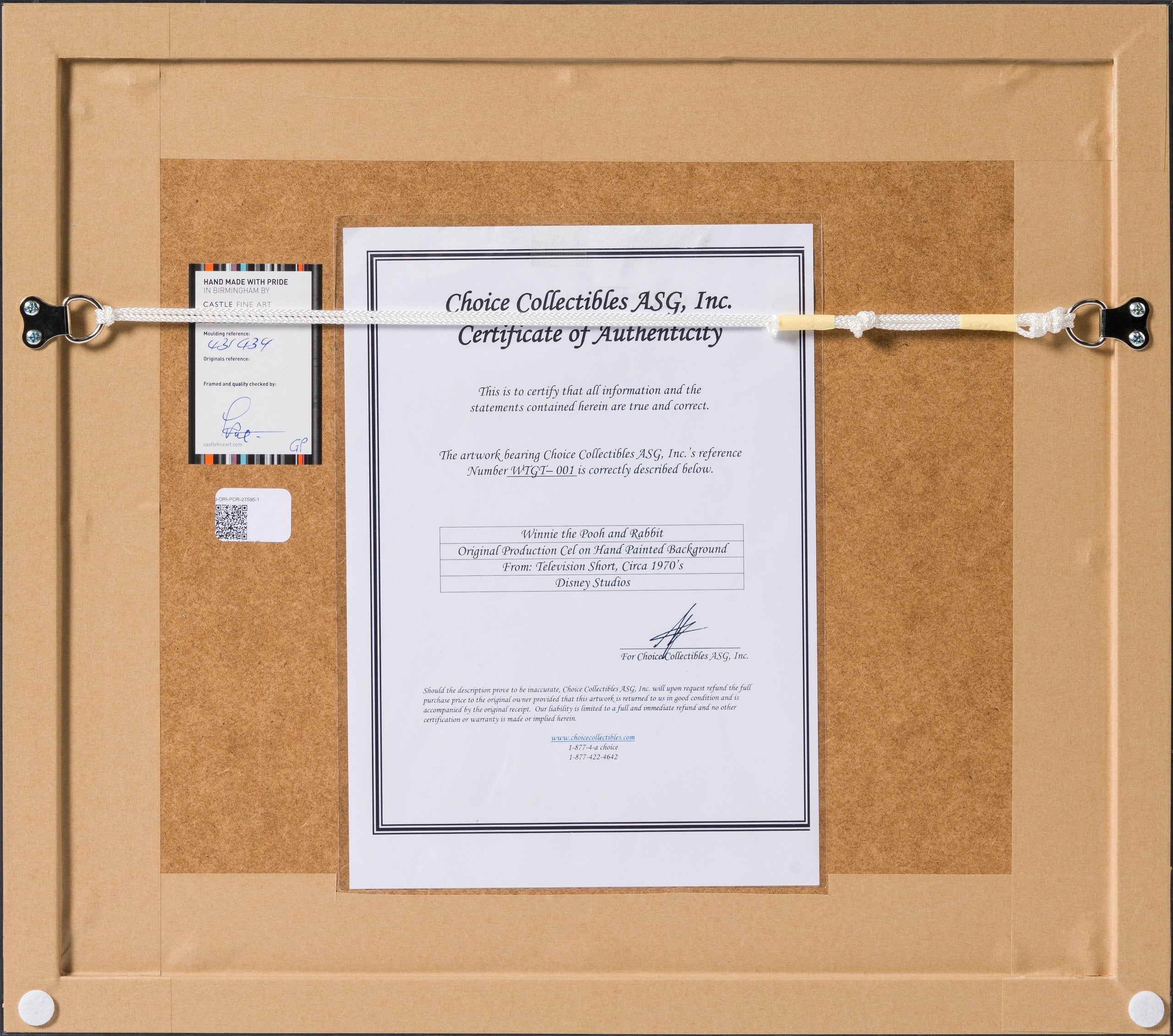 VIN ORI POR 27595 6 Winnie The Pooh Rabbit (2) OPC