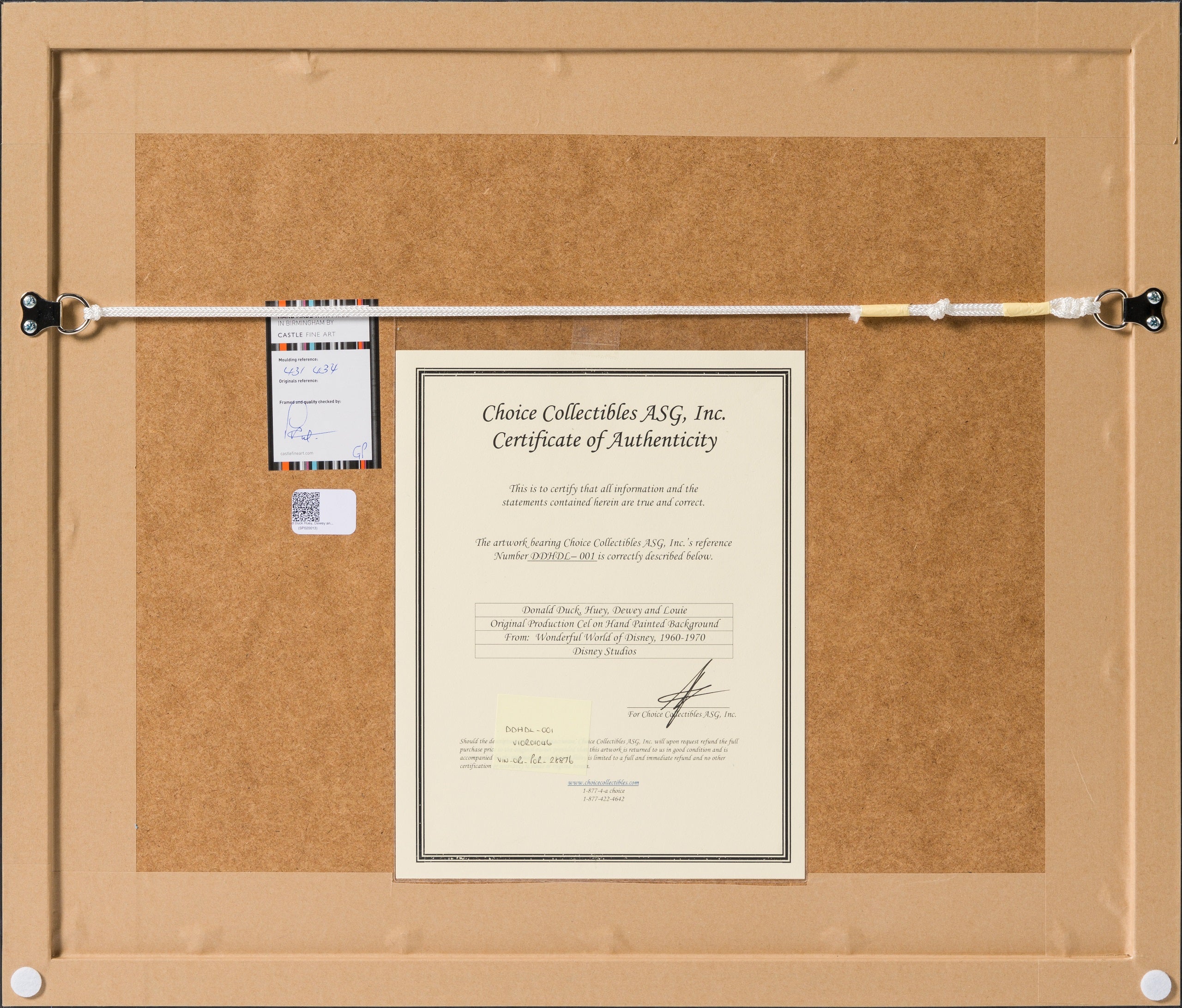 VIN ORI POR 28876 6 Donald Duck Huey, Dewey and Louie