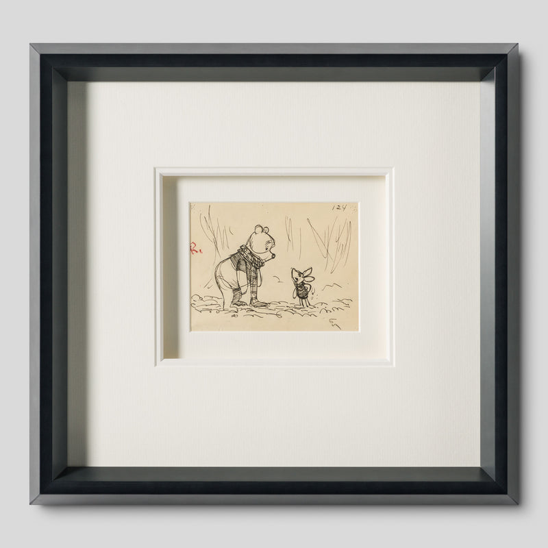 VIN ORI POR 28968 Double Sided Disney Storyboard (1) (from Winnie The Pooh And Tigger Too , 1974) 1