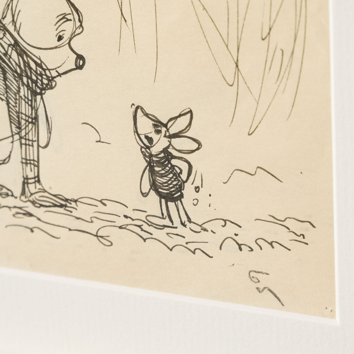 VIN ORI POR 28968 Double Sided Disney Storyboard (1) (from Winnie The Pooh And Tigger Too , 1974) 4