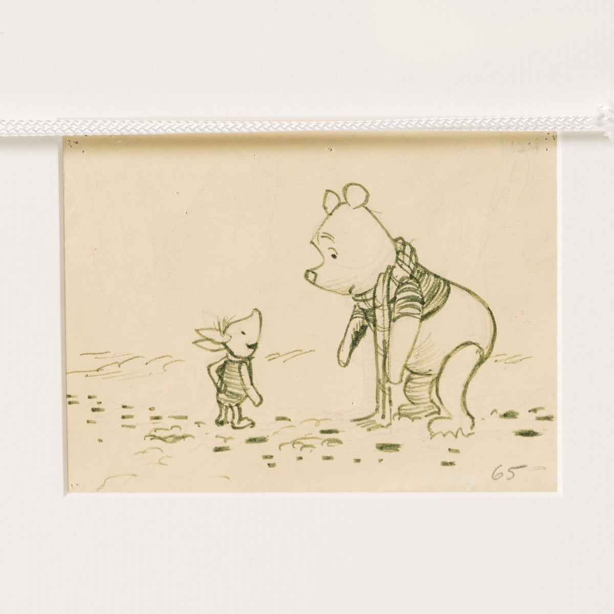 VIN ORI POR 28968 Double Sided Disney Storyboard (1) (from Winnie The Pooh And Tigger Too , 1974) 7