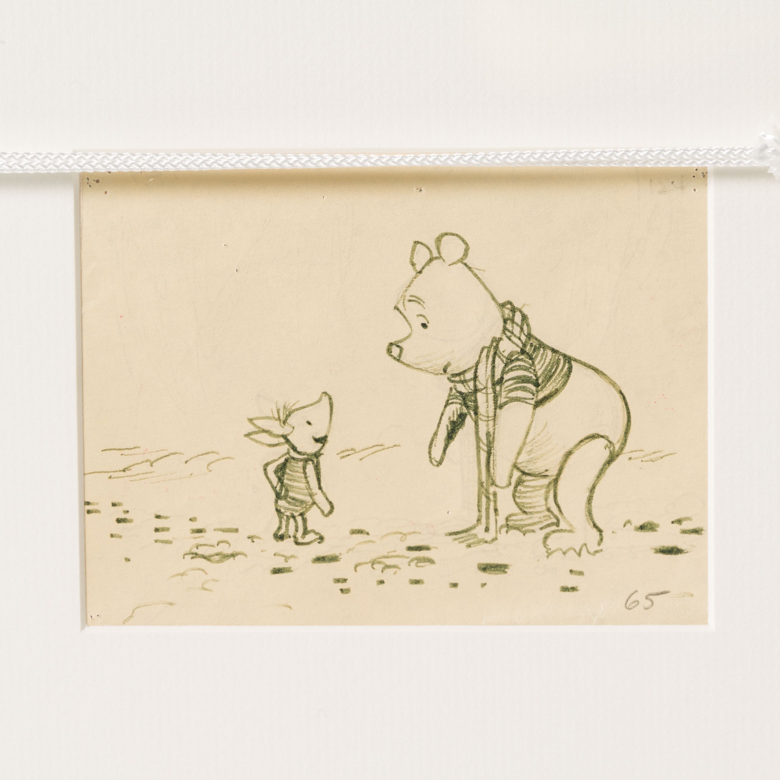 VIN ORI POR 28968 Double Sided Disney Storyboard (1) (from Winnie The Pooh And Tigger Too , 1974) 7