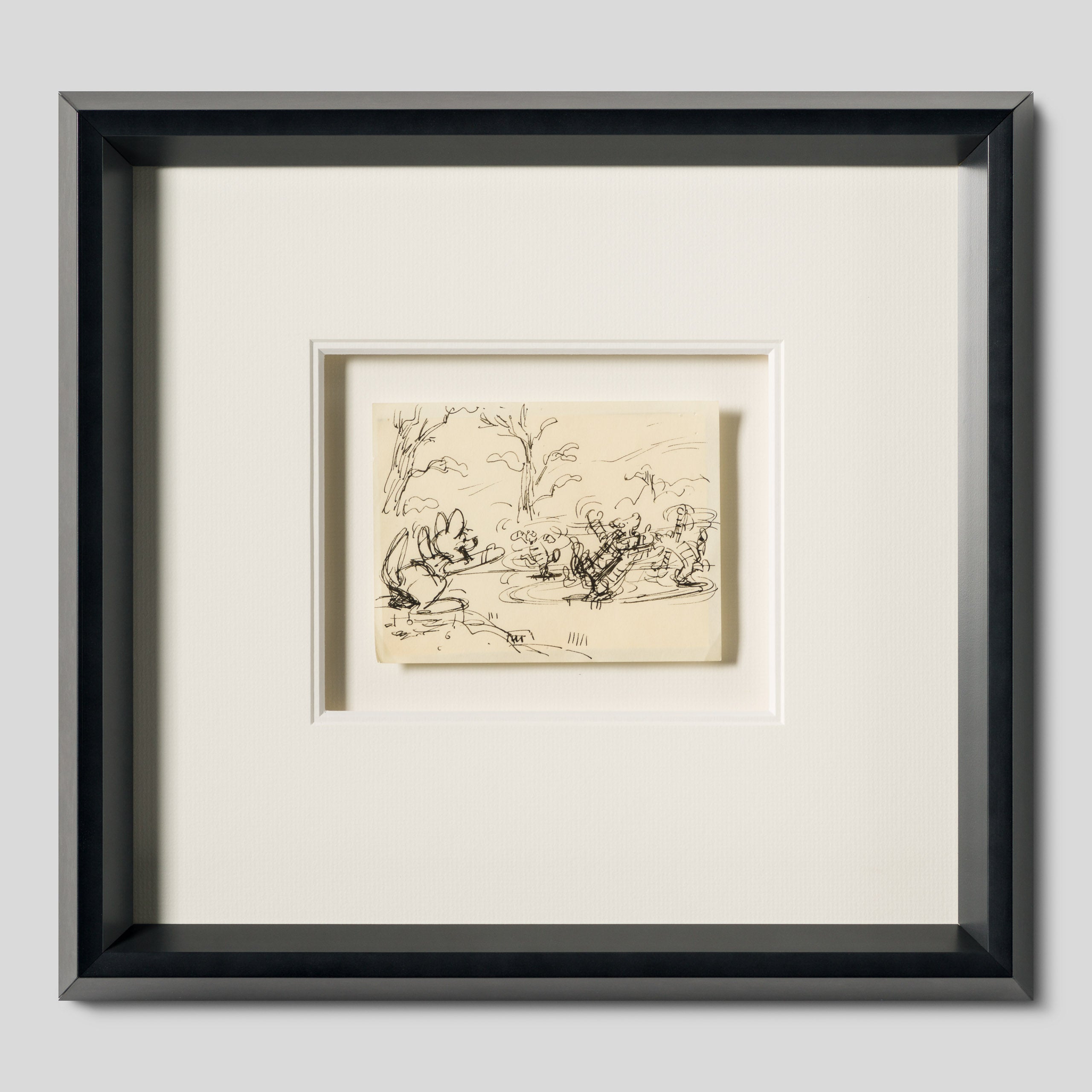 VIN ORI POR 28974 Disney Storyboard 1 (from Winnie The Pooh And Tigger Too , 1974) 1