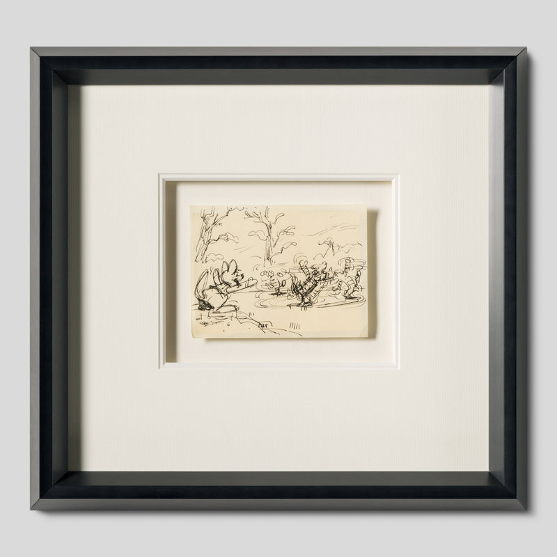 VIN ORI POR 28974 Disney Storyboard 1 (from Winnie The Pooh And Tigger Too , 1974) 1