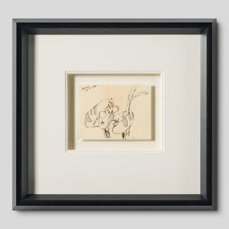 VIN ORI POR 28977 Disney Storyboard 4 (from Winnie The Pooh And Tigger Too , 1974) 1