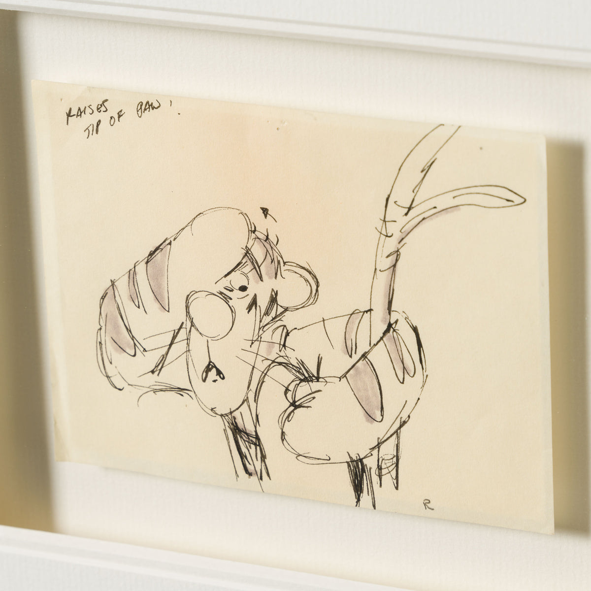 VIN ORI POR 28977 Disney Storyboard 4 (from Winnie The Pooh And Tigger Too , 1974) 3