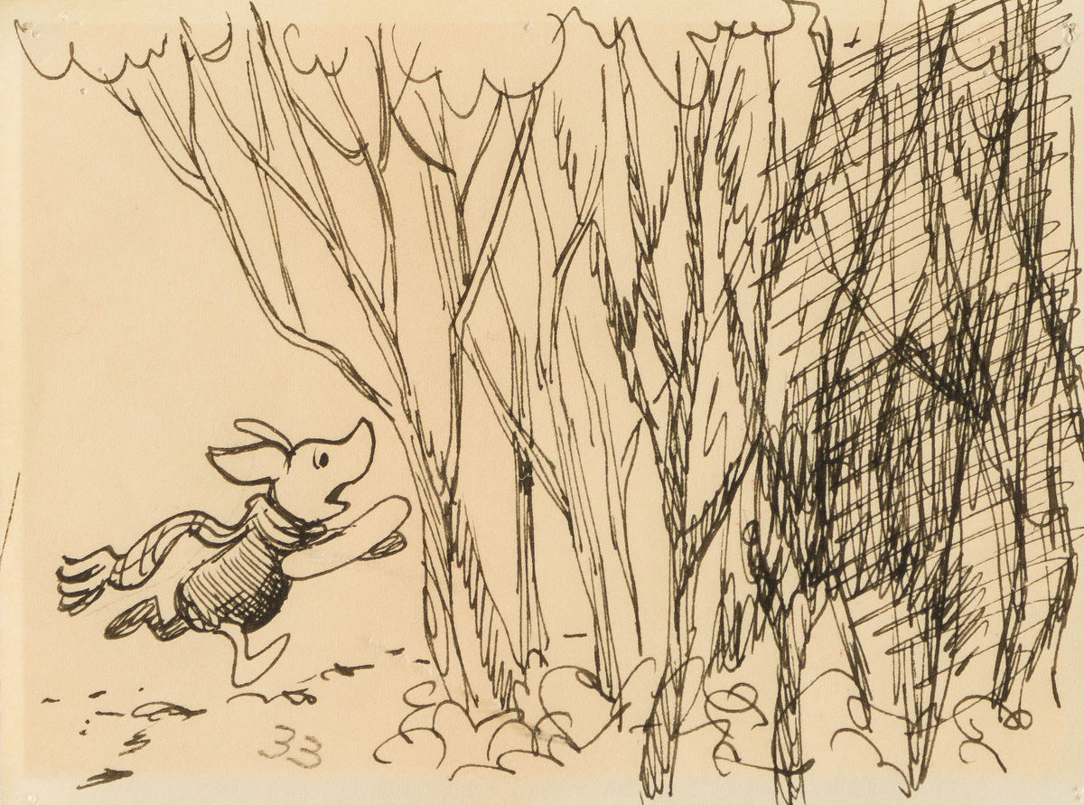 VIN ORI POR 28978 Disney Storyboard 5 (from Winnie The Pooh And Tigger Too , 1974) 31