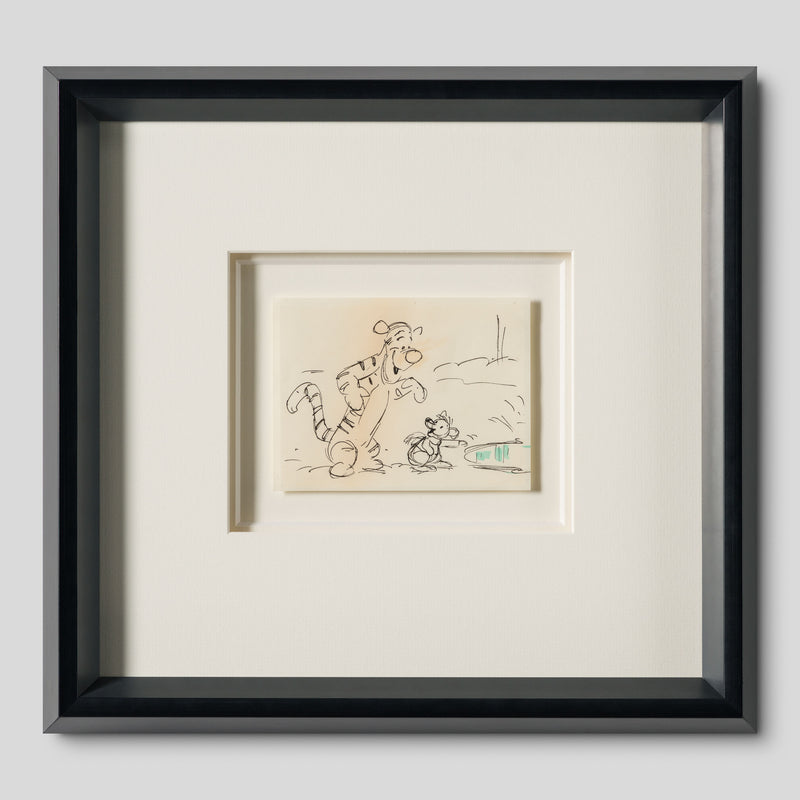 VIN ORI POR 28989 Disney Storyboard 16 (from Winnie The Pooh And Tigger Too , 1974) 1