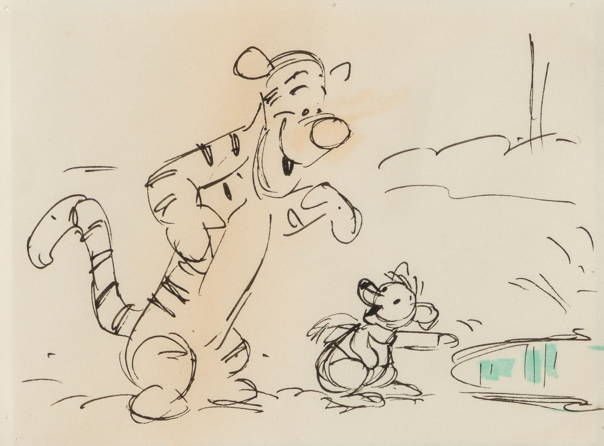 VIN ORI POR 28989 Disney Storyboard 16 (from Winnie The Pooh And Tigger Too , 1974) 31