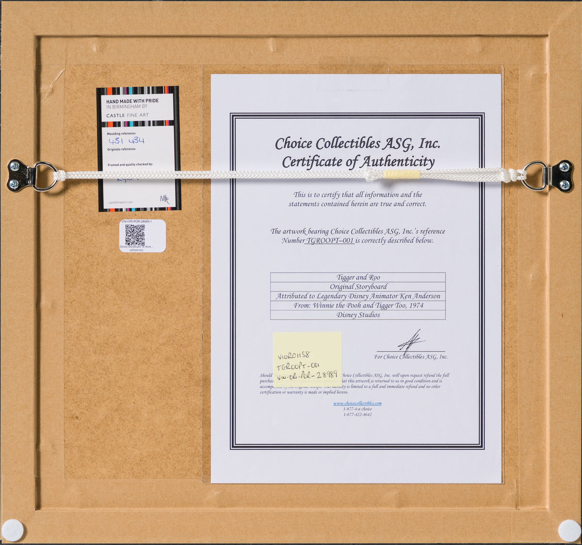 VIN ORI POR 28989 Disney Storyboard 16 (from Winnie The Pooh And Tigger Too , 1974) 6