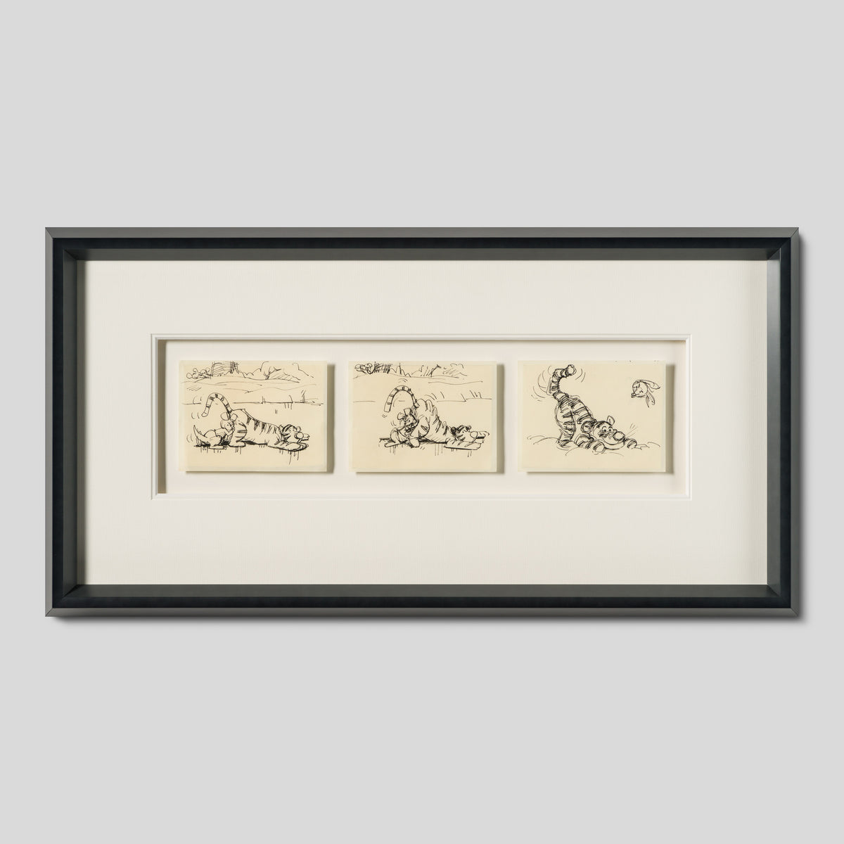 VIN ORI POR 29012 3 Board Disney Storyboard Set 1 (from Winnie The Pooh And Tigger Too , 1974) 1