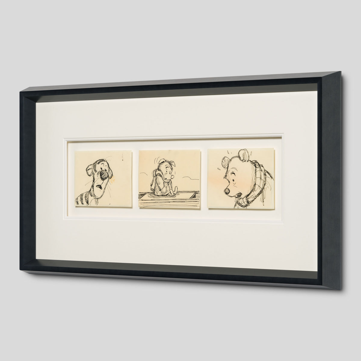 VIN ORI POR 29015 3 Board Disney Storyboard Set 4 (from Winnie The Pooh And Tigger Too , 1974) 2