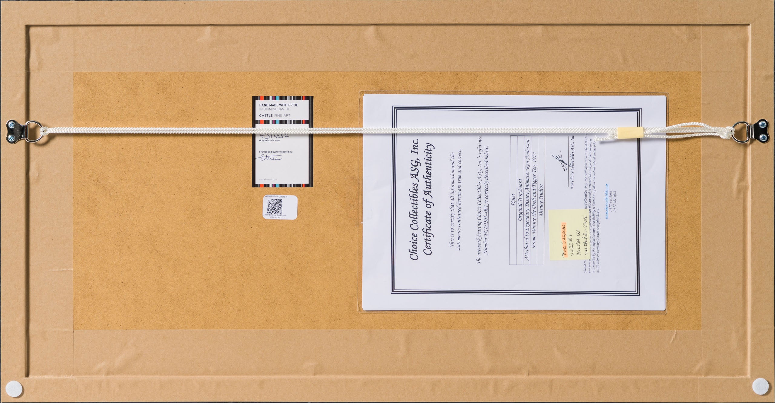 VIN ORI POR 29015 3 Board Disney Storyboard Set 4 (from Winnie The Pooh And Tigger Too , 1974) 7