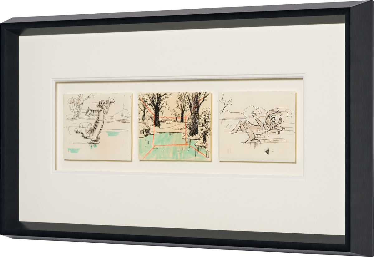 VIN ORI POR 29021 x 3 Board Disney Storyboard Set 10