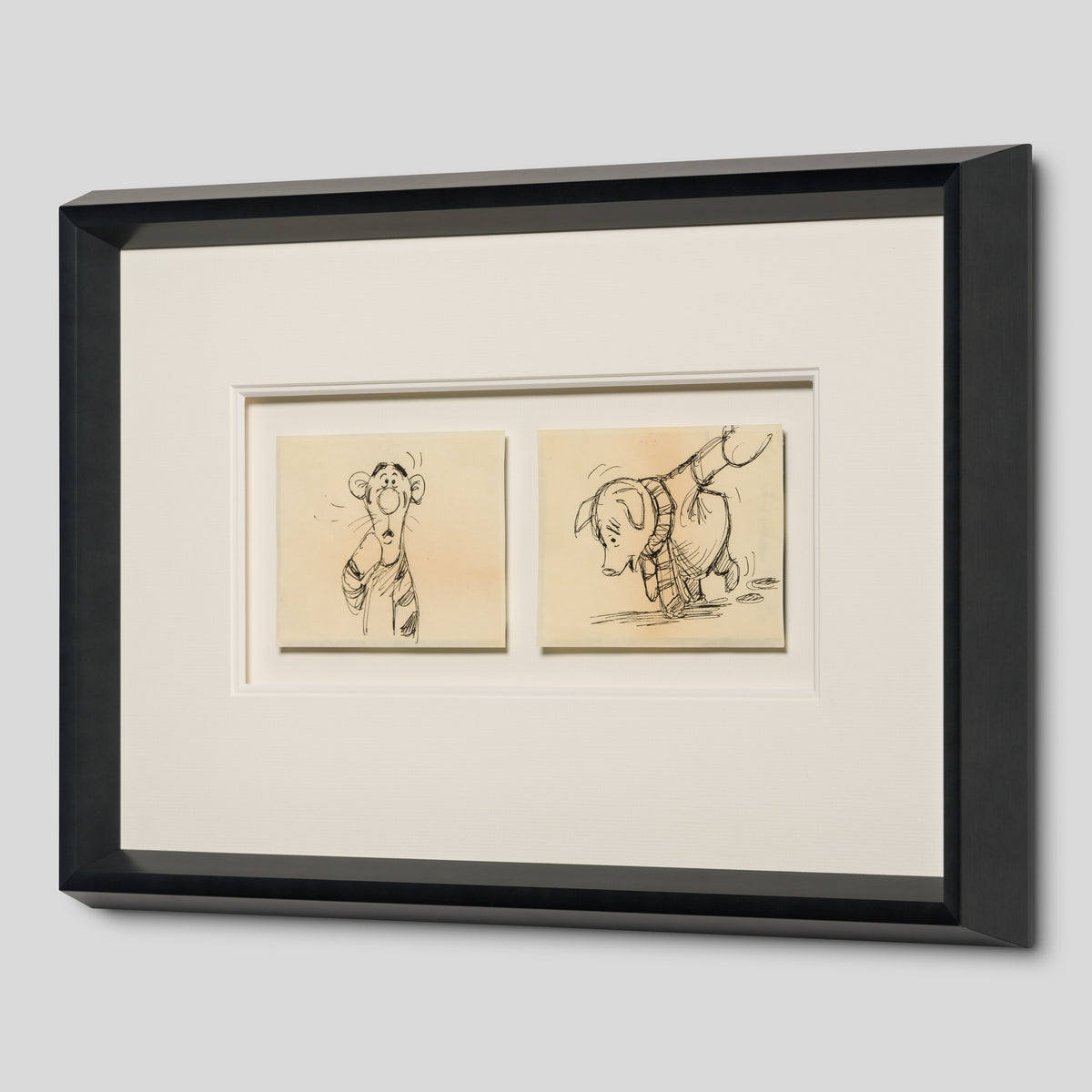 VIN ORI POR 29029 2 Board Disney Storyboard Set 1 (from Winnie The Pooh And Tigger Too , 1974) 2