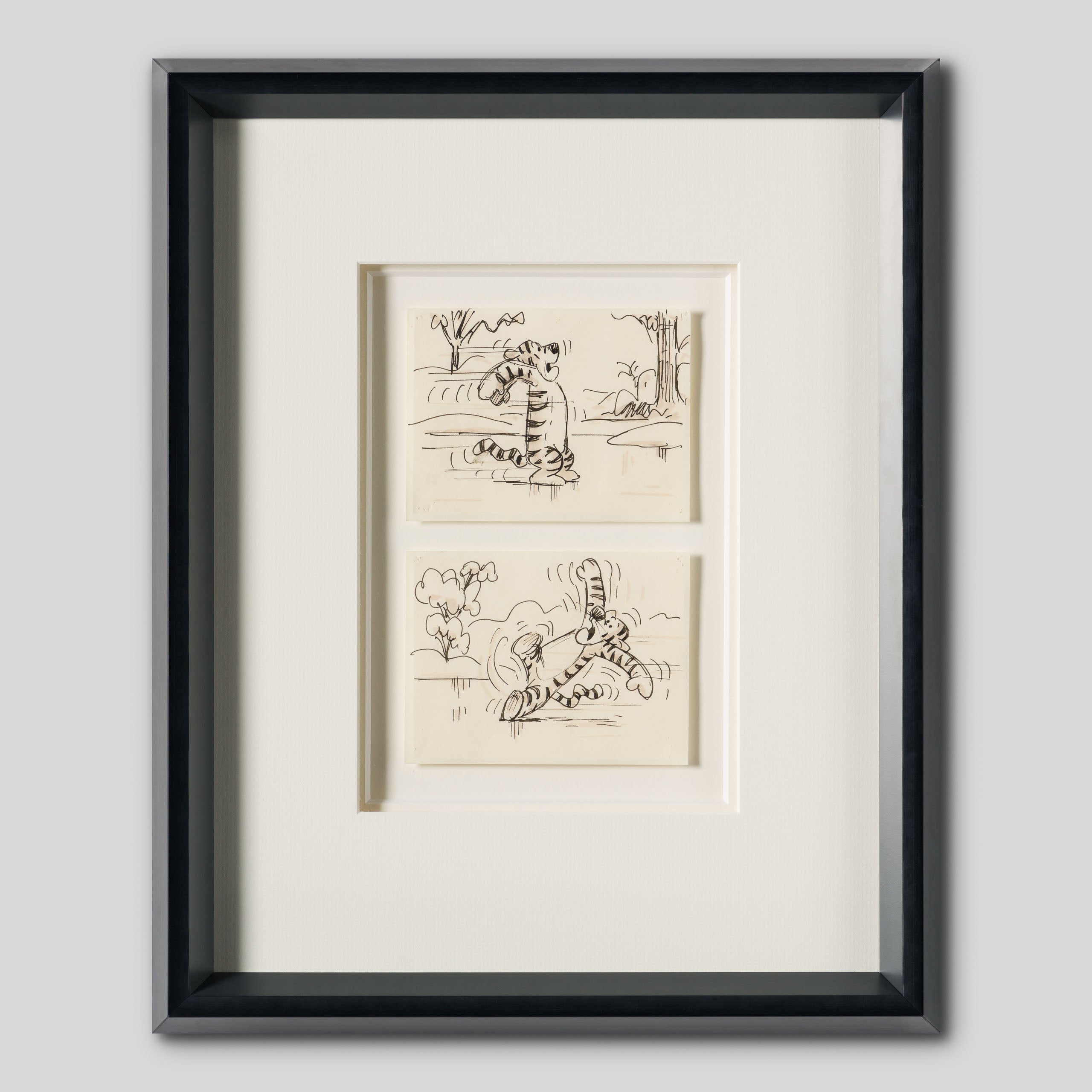 VIN ORI POR 29038 2 Board Disney Storyboard Set 10 (from Winnie The Pooh And Tigger Too , 1974) 1