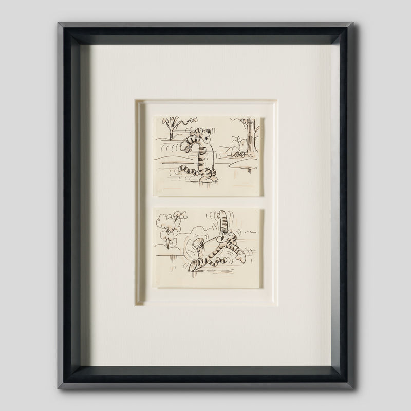 VIN ORI POR 29038 2 Board Disney Storyboard Set 10 (from Winnie The Pooh And Tigger Too , 1974) 1