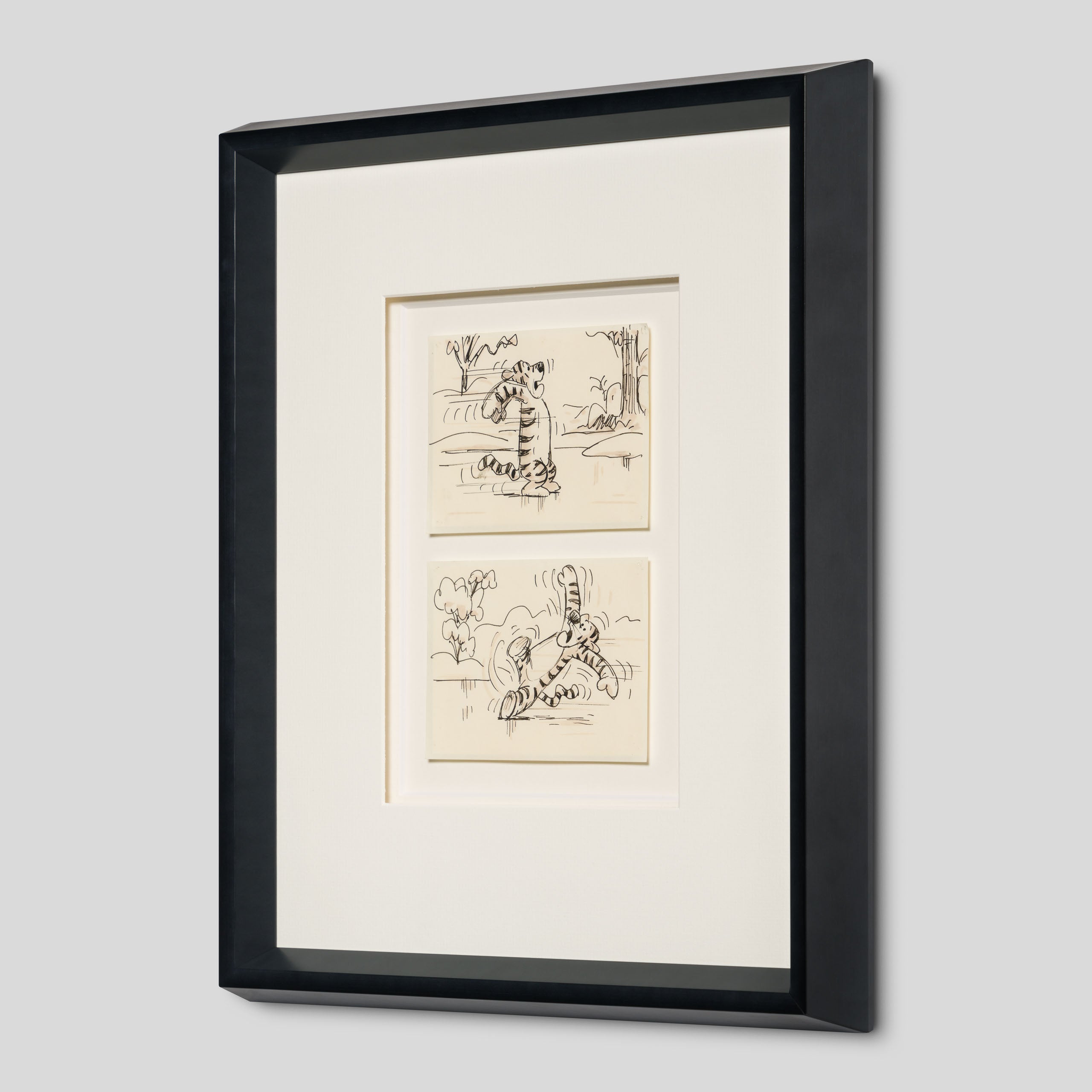 VIN ORI POR 29038 2 Board Disney Storyboard Set 10 (from Winnie The Pooh And Tigger Too , 1974) 2