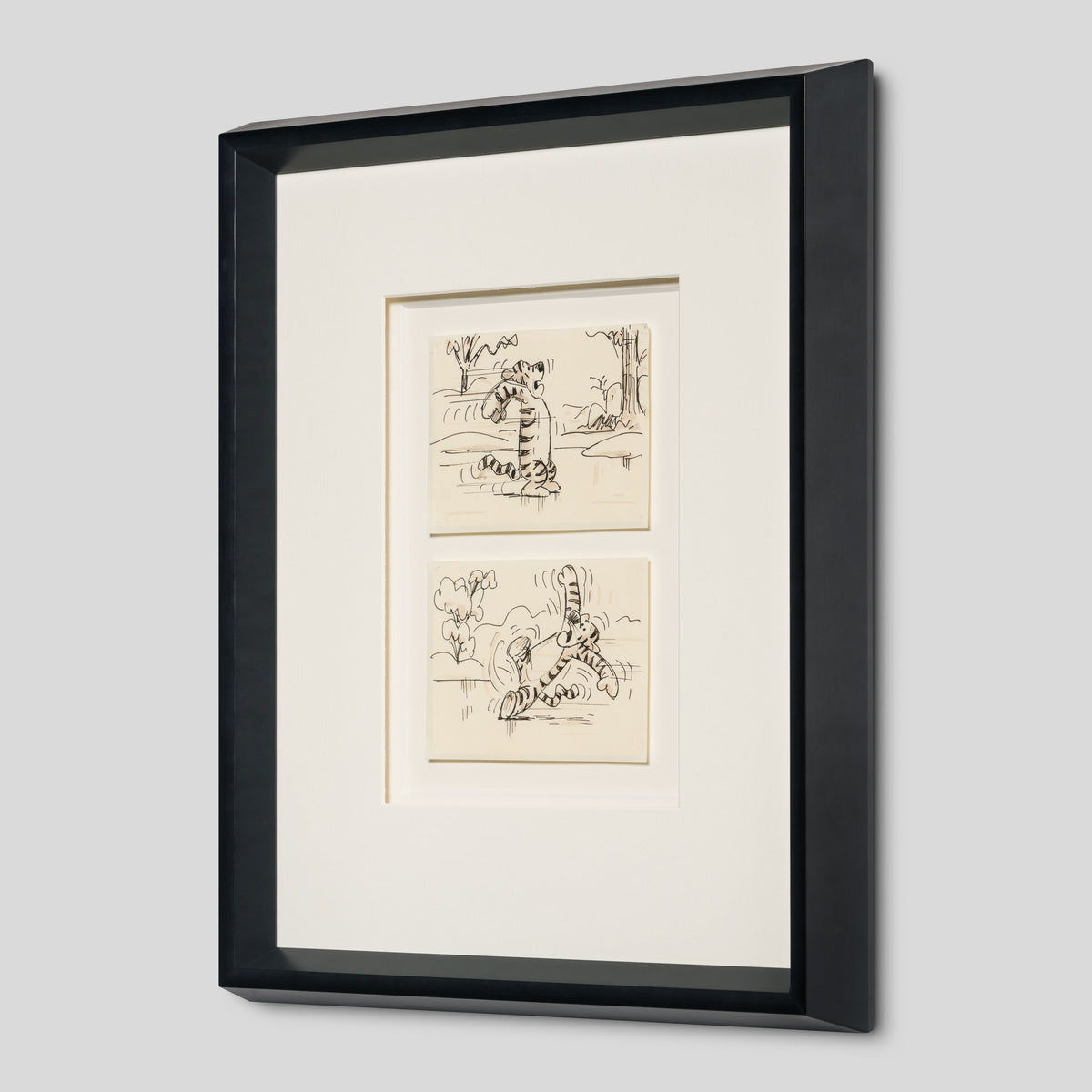 VIN ORI POR 29038 2 Board Disney Storyboard Set 10 (from Winnie The Pooh And Tigger Too , 1974) 2