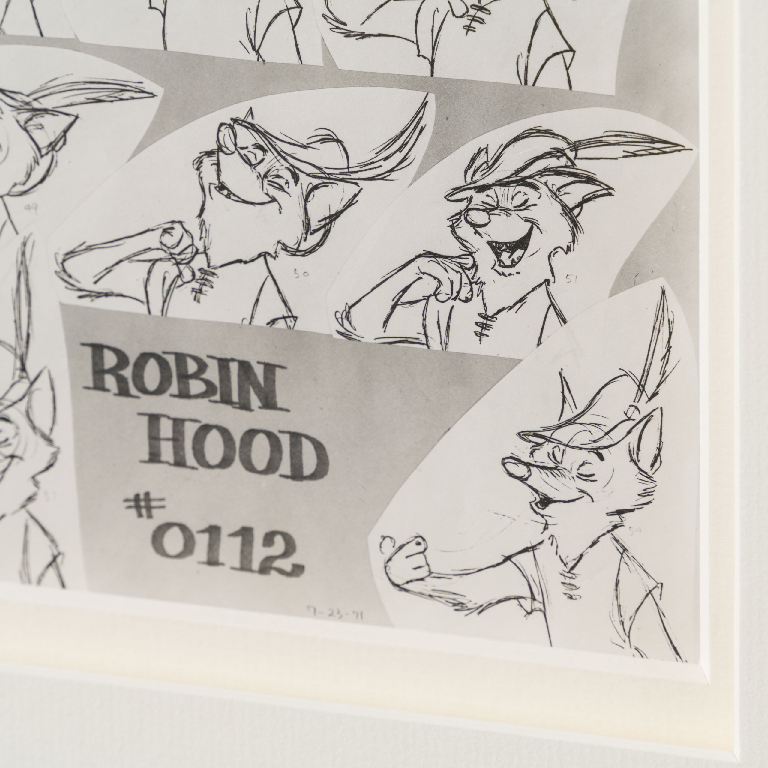 VIN ORI POR 31240 Robin Hood 3 Model Sheet (1973) 3