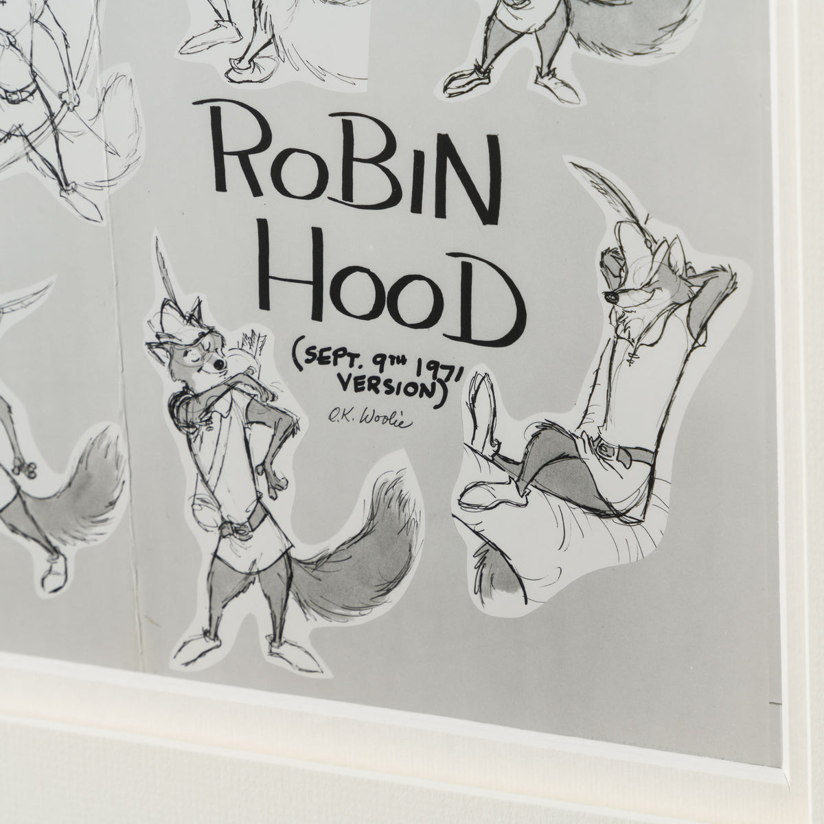 VIN ORI POR 31246 Robin Hood 1 Model Sheet (1973) 4