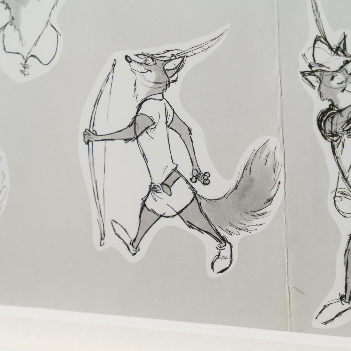 VIN ORI POR 31246 Robin Hood 1 Model Sheet (1973) 6