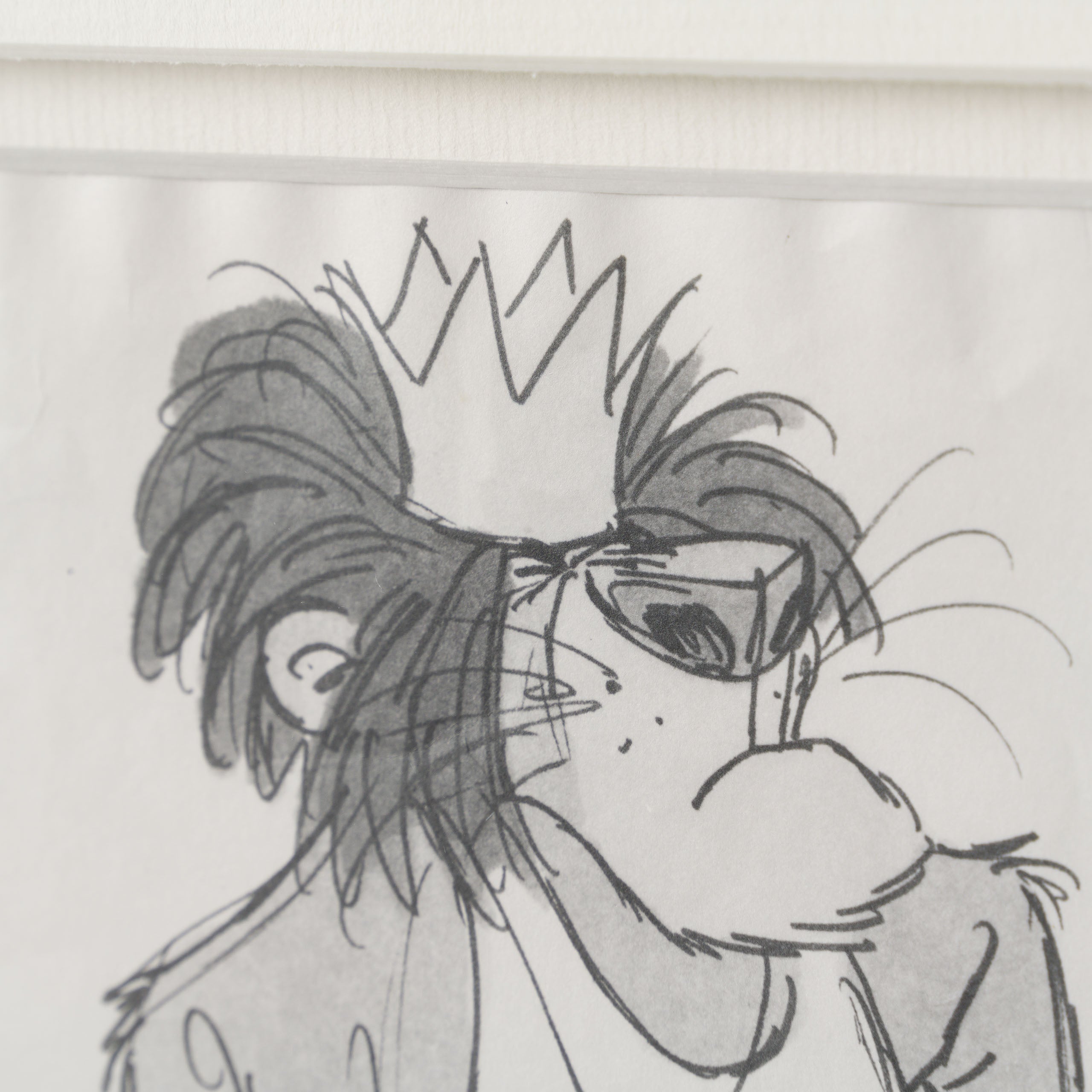 VIN ORI POR 31250 Bedknobs And Broomsticks King Lion Model Sheet (1971) 5