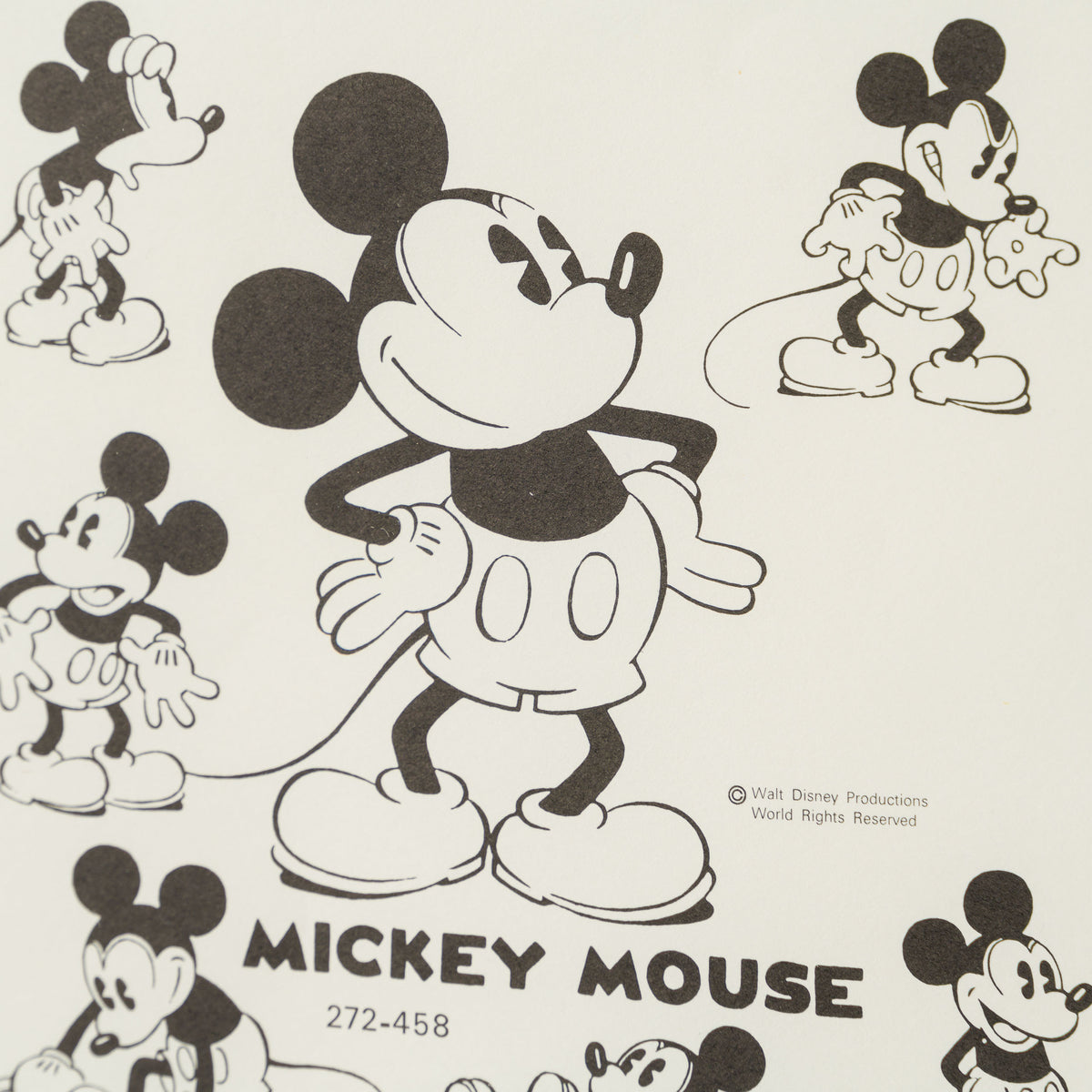 VIN ORI POR 31267 Mickey And Minnie Mouse Set of Model Sheets (Circa 1930s) 4