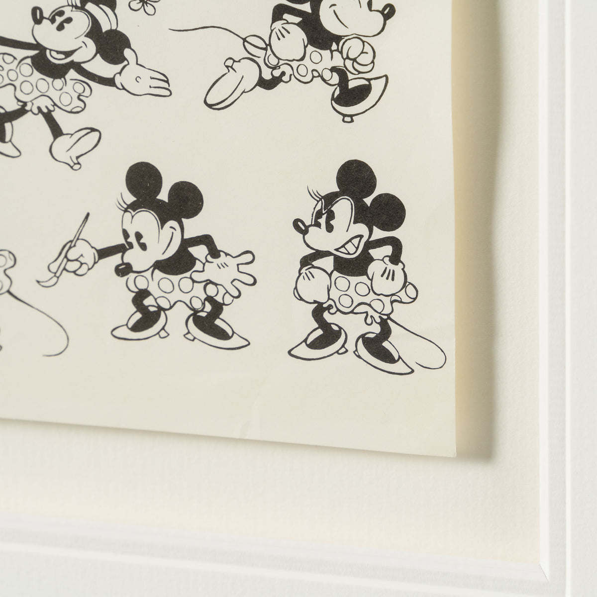 VIN ORI POR 31267 Mickey And Minnie Mouse Set of Model Sheets (Circa 1930s) 7