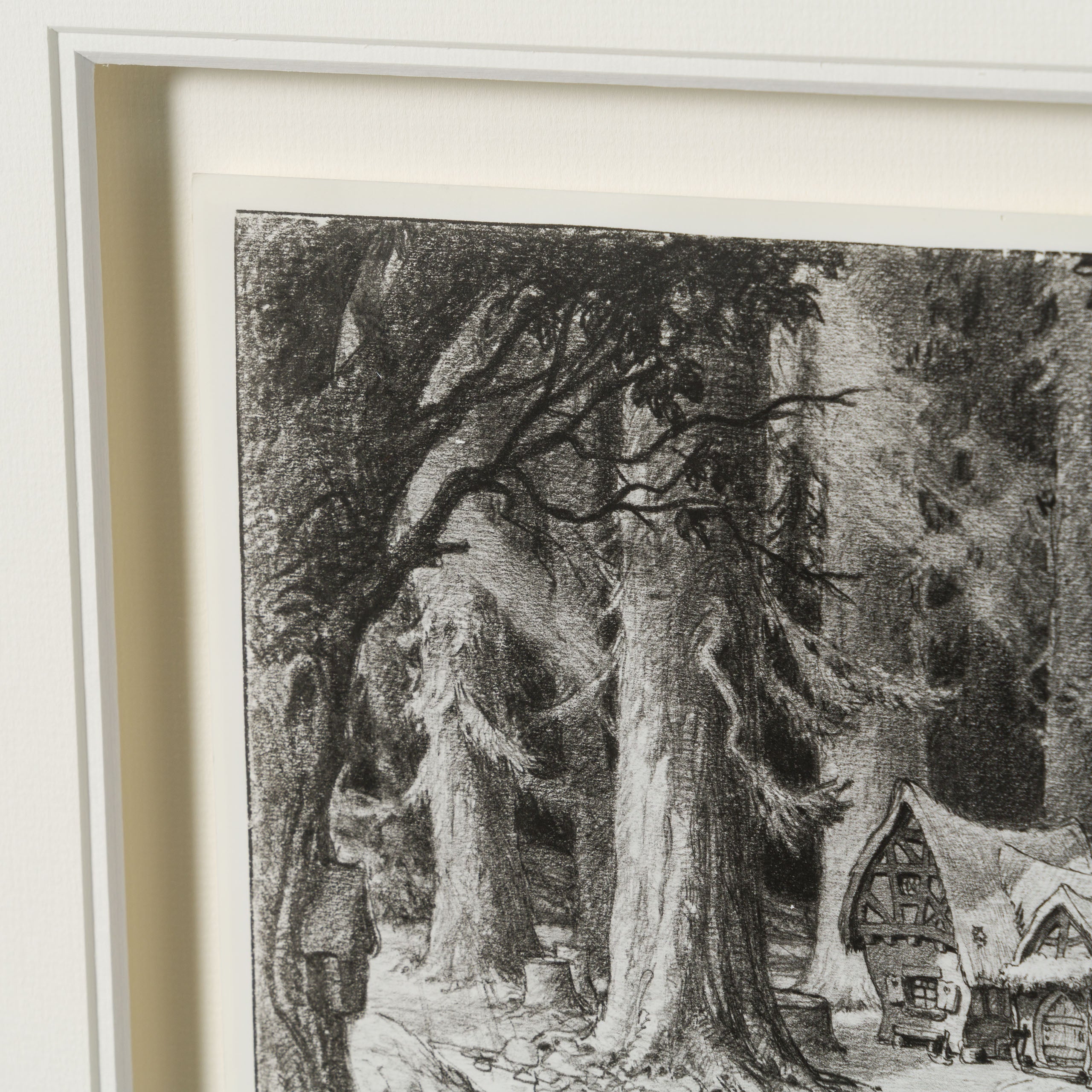 VIN ORI POR 31281 Snow White And The Seven Dwarfs Snow White Discovers Dwarf s House, Layout Sheet (1937) 6