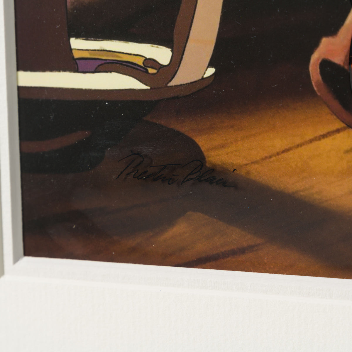 VIN ORI POR 31311 Jiminy Cricket Original Production Cel And Drawing 9 (1970s) signed by Preston Blair 5