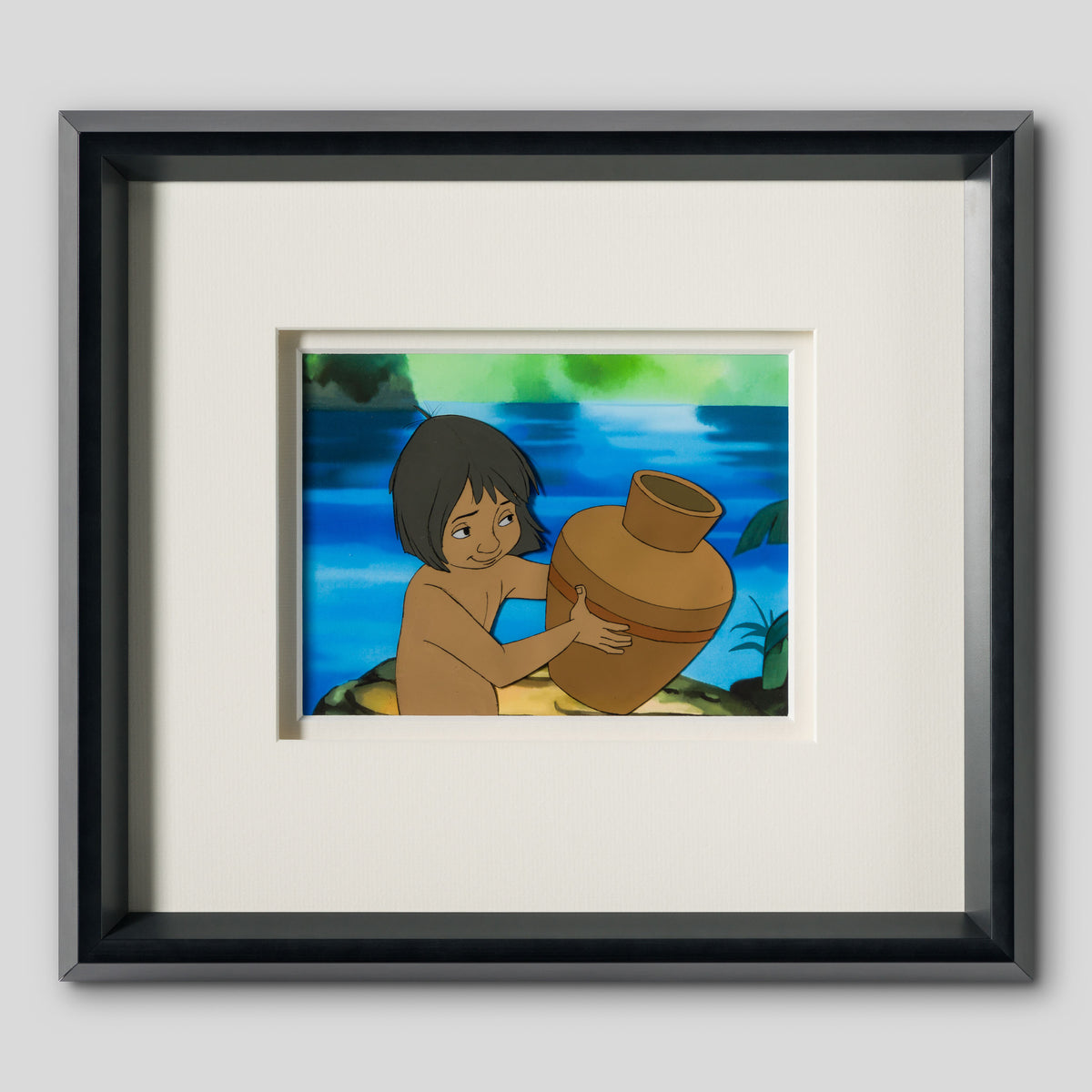 VIN ORI POR 31324 The Jungle Book Mowgli Original Production Cel (1967) 1