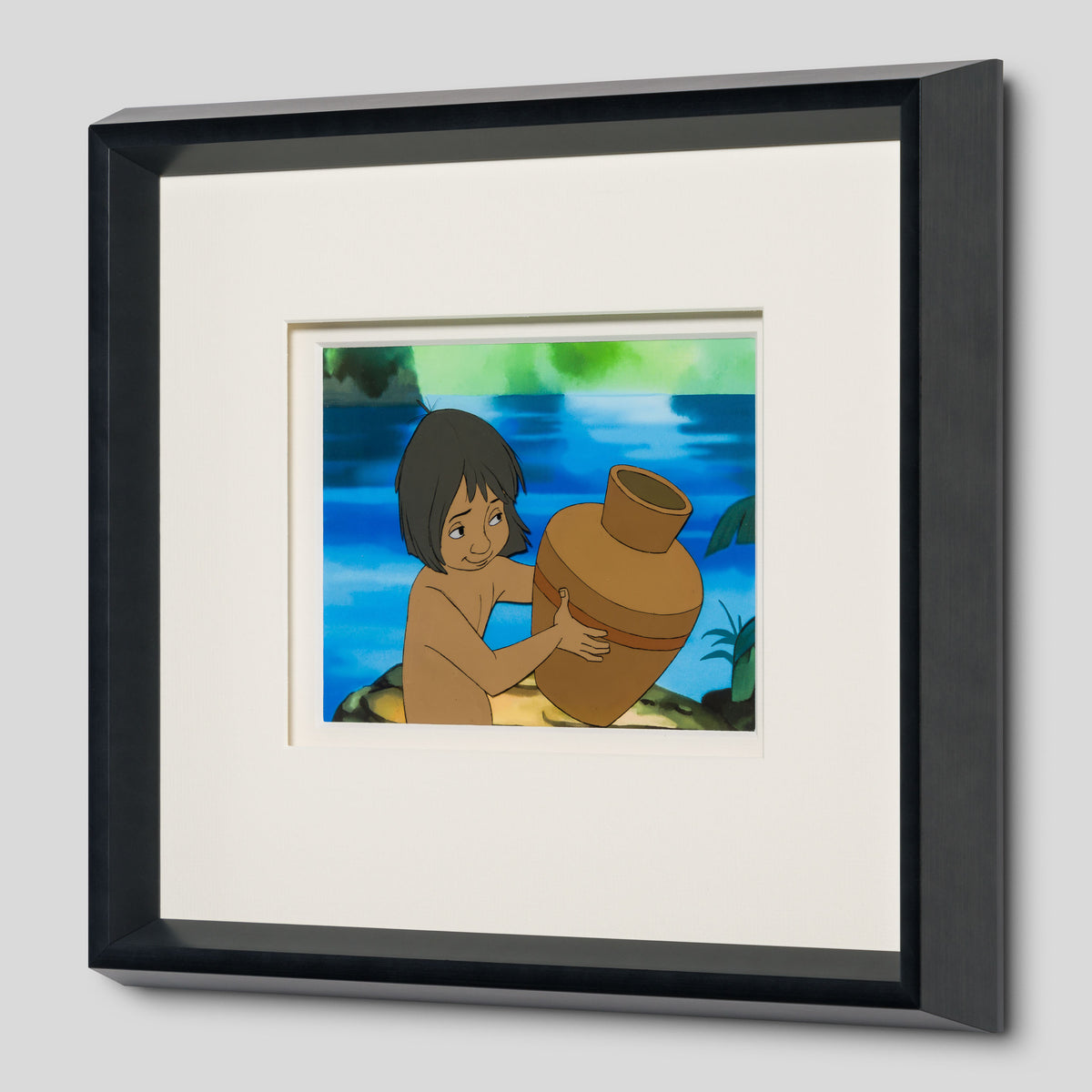 VIN ORI POR 31324 The Jungle Book Mowgli Original Production Cel (1967) 2