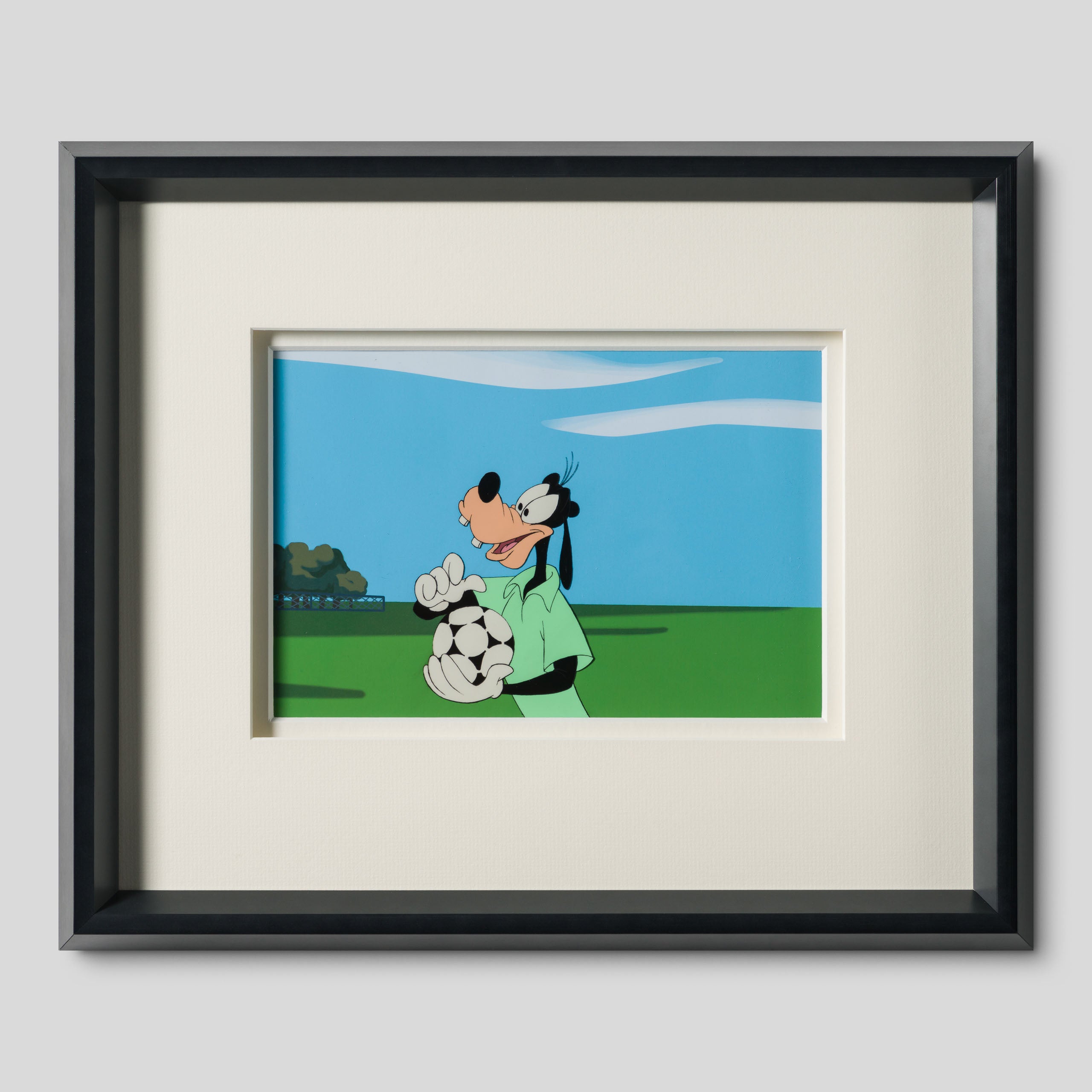 VIN ORI POR 31325 Soccermania Sport Goofy Original Production Cel (1977) 1