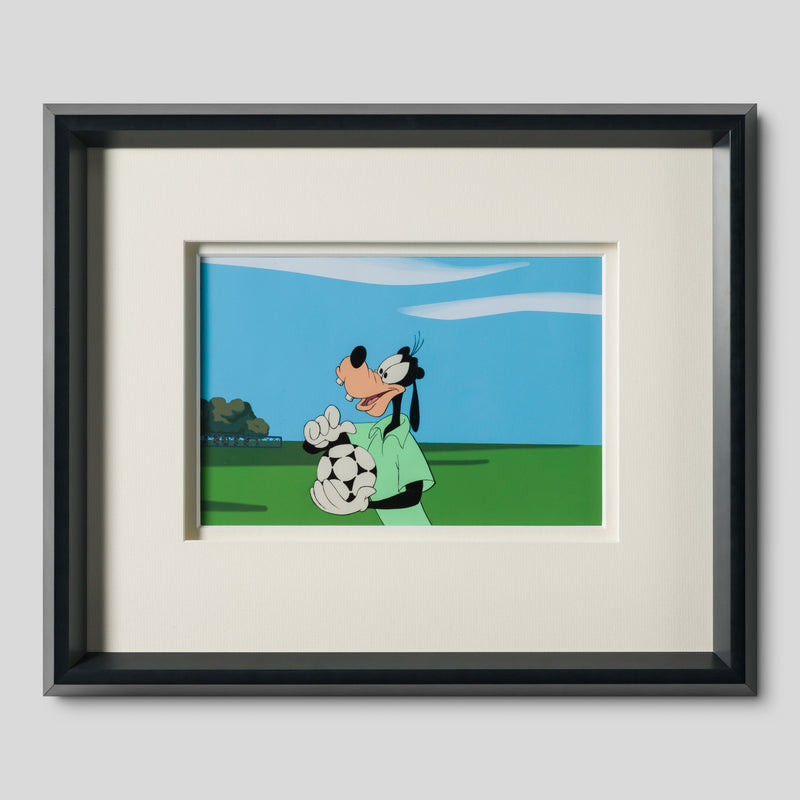 VIN ORI POR 31325 Soccermania Sport Goofy Original Production Cel (1977) 1