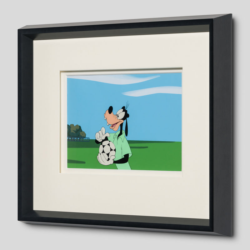 VIN ORI POR 31325 Soccermania Sport Goofy Original Production Cel (1977) 2