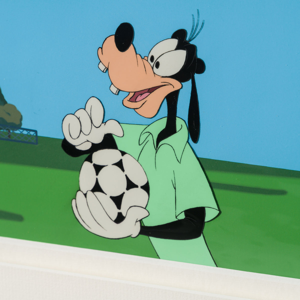 VIN ORI POR 31325 Soccermania Sport Goofy Original Production Cel (1977) 3