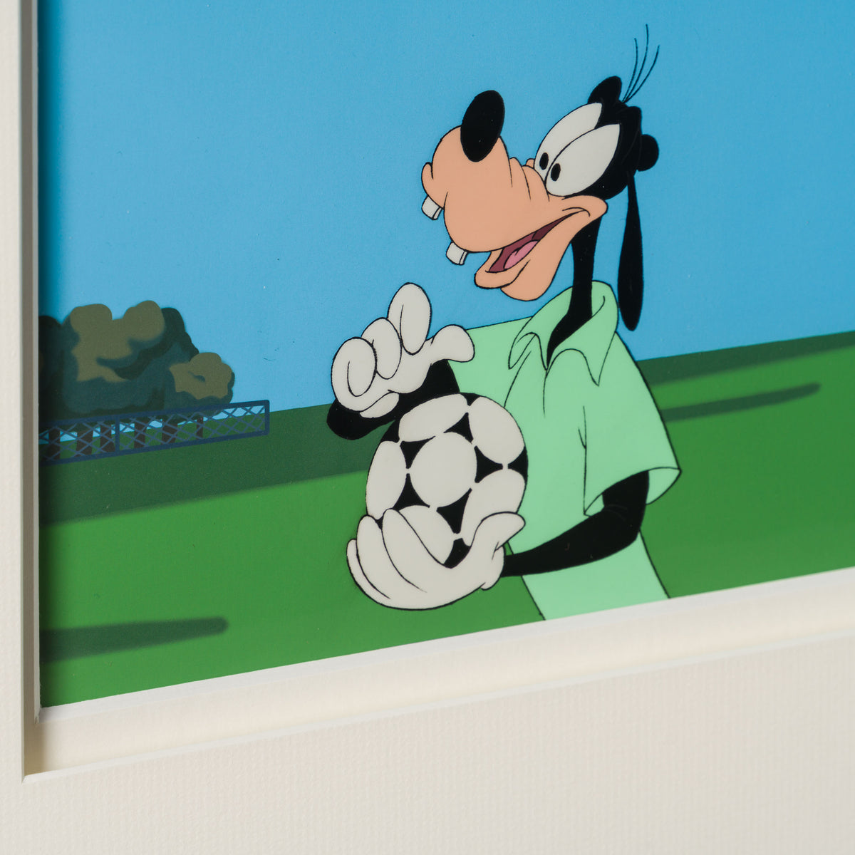 VIN ORI POR 31325 Soccermania Sport Goofy Original Production Cel (1977) 4