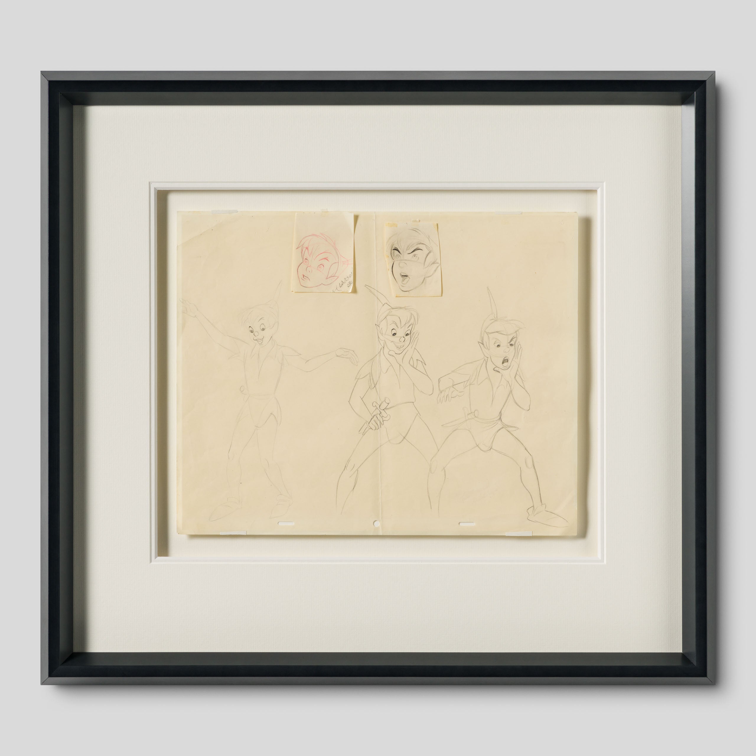 VIN ORI POR 31331 Peter Pan Original Production Model Sheet (1953) 1