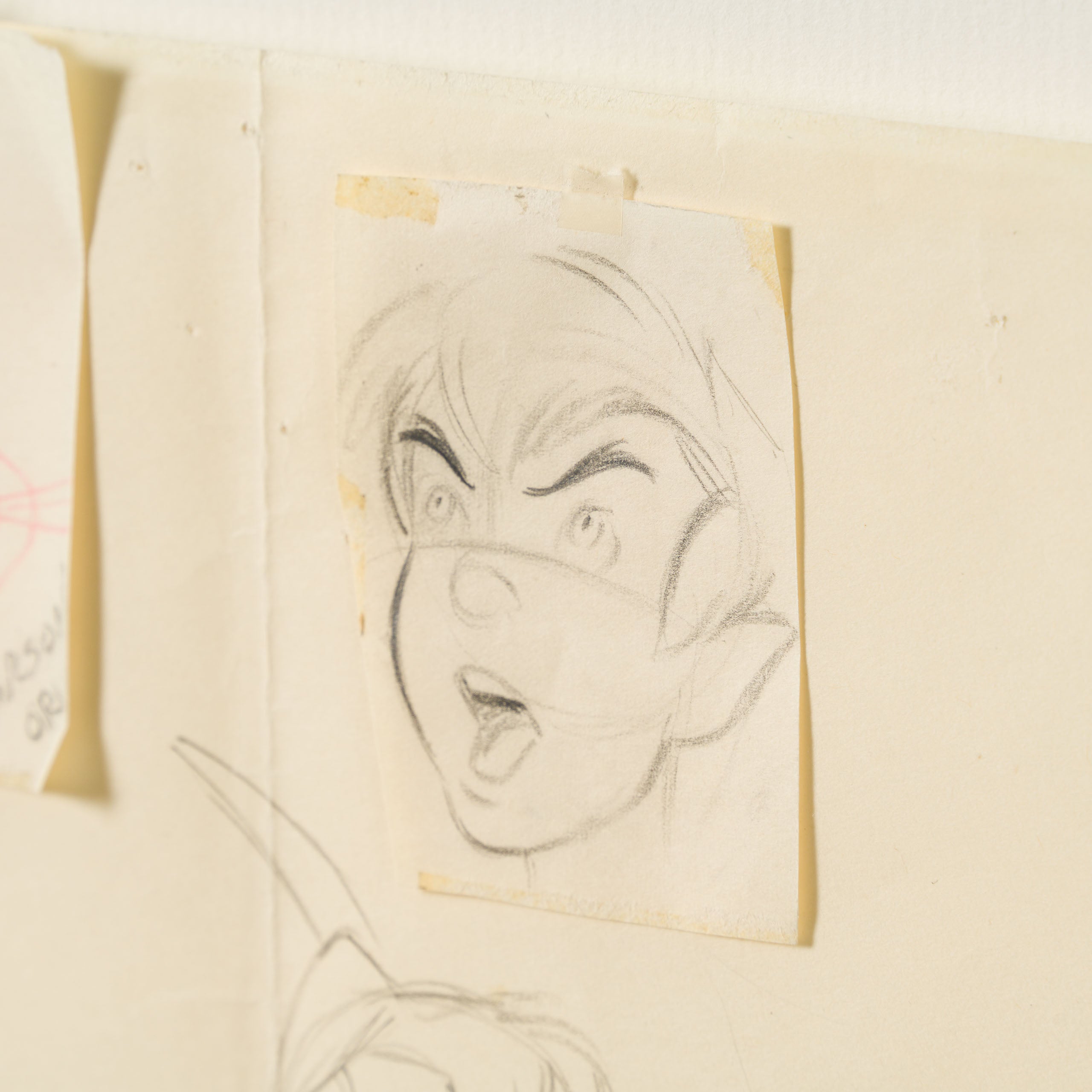 VIN ORI POR 31331 Peter Pan Original Production Model Sheet (1953) 4