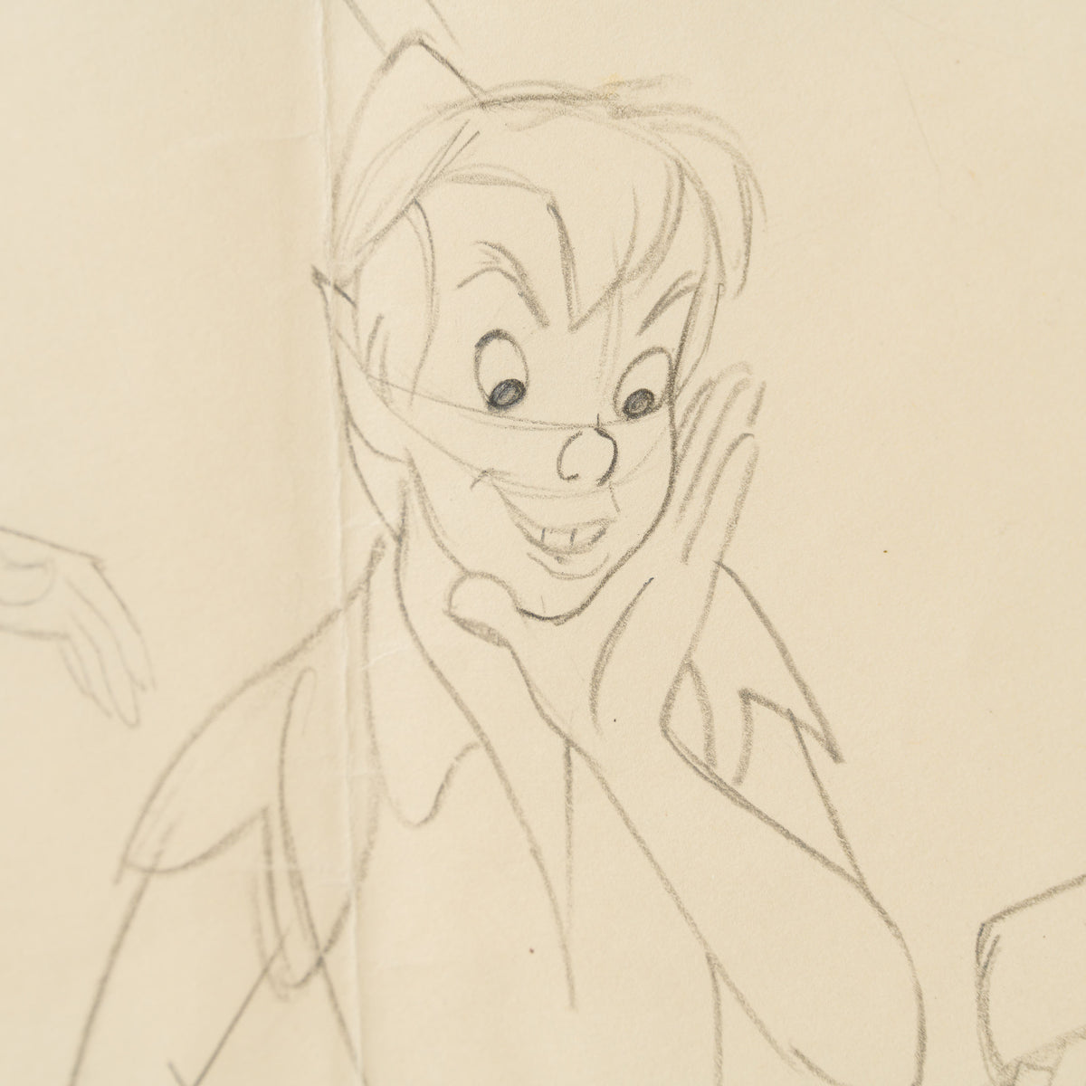 VIN ORI POR 31331 Peter Pan Original Production Model Sheet (1953) 6