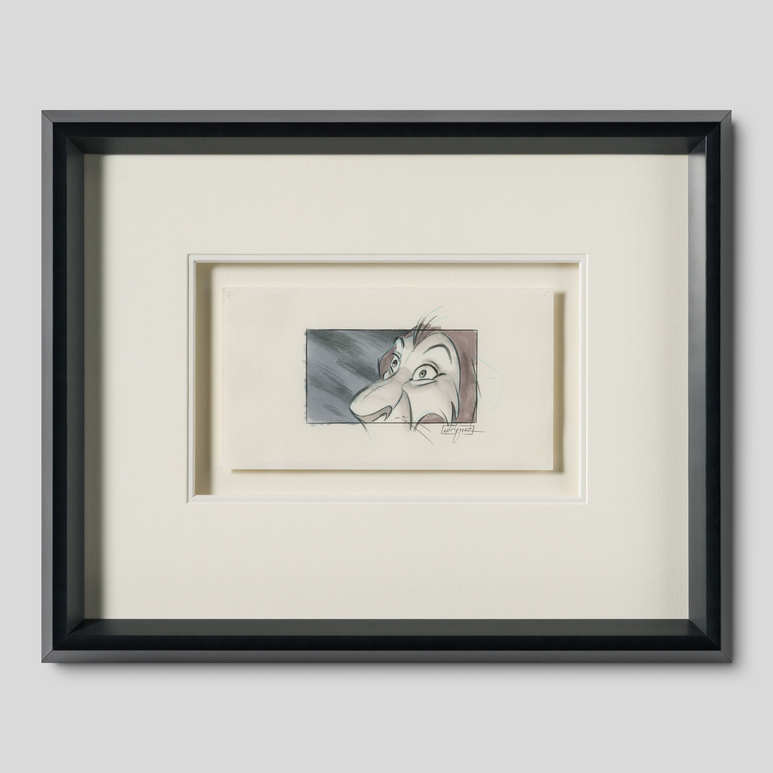 VIN ORI POR 31365 The Lion King, Storyboard Sequence of 9 by artist Thom Enriquez (1994) 11