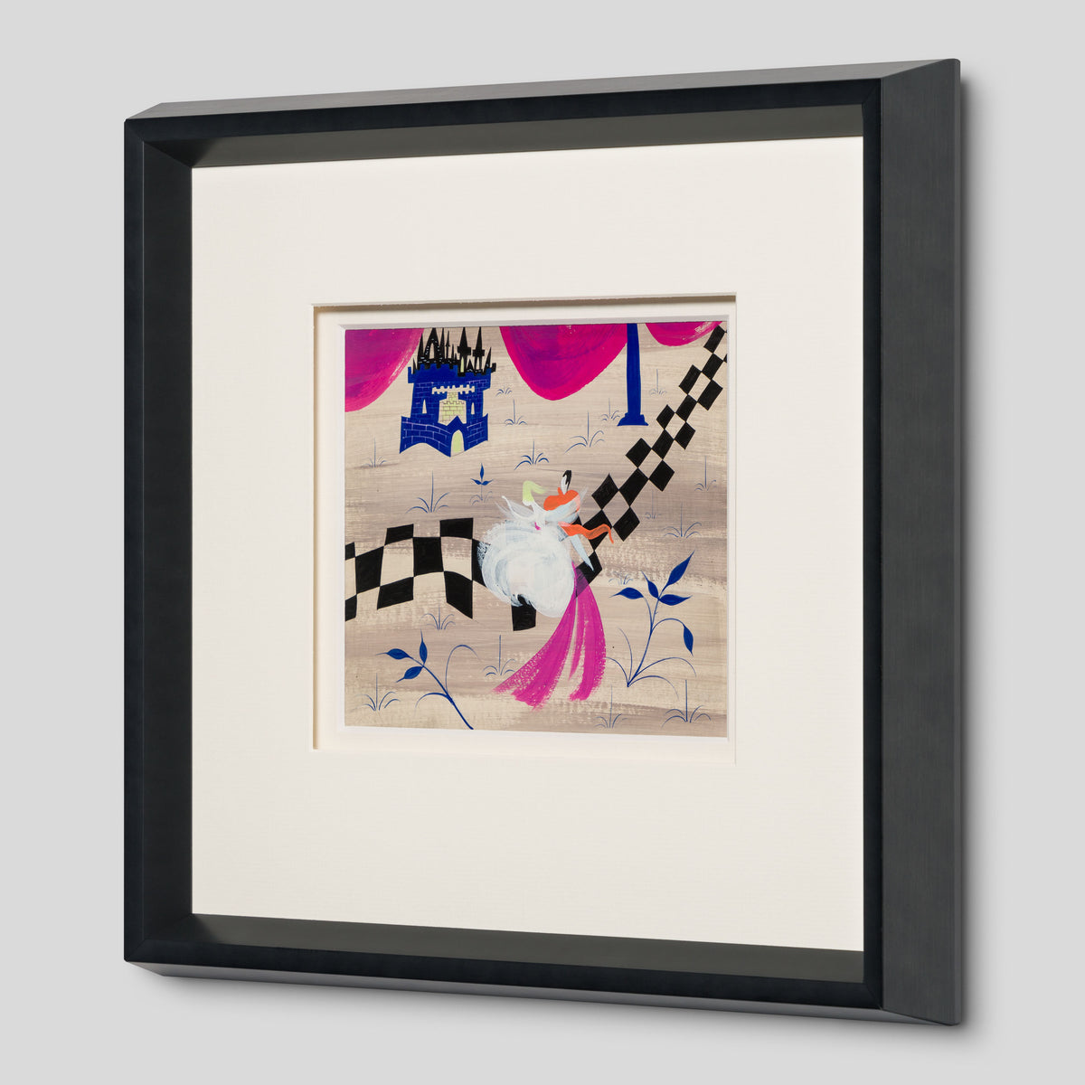 VIN ORI POR 31367 Cinderella (1950) Concept Art by artist Mary Blair 2