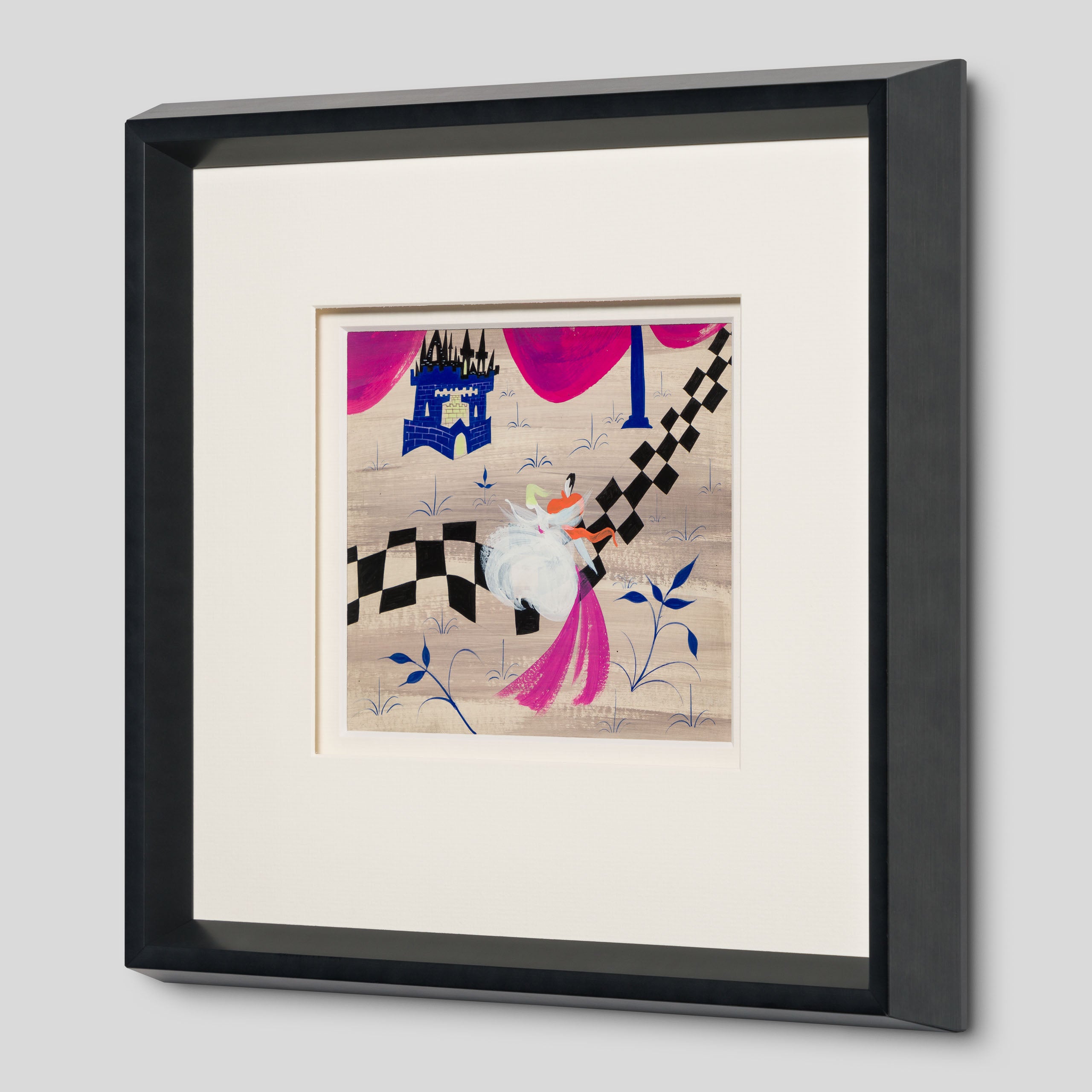 VIN ORI POR 31367 Cinderella (1950) Concept Art by artist Mary Blair 2